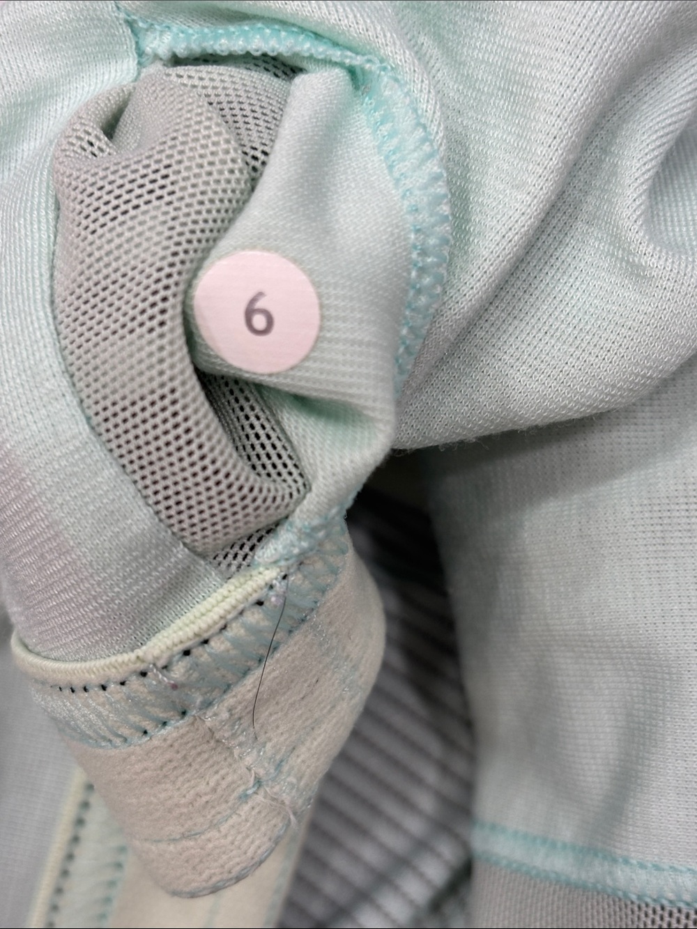 lululemon athletica Black and Mint Striped Tank - Picture 7 of 7